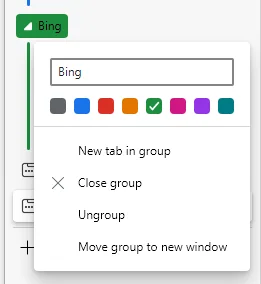 Tab-Gruppen in MS Edge Chromium aktivieren