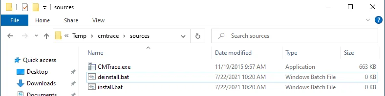 Eine Win32-App mit Intune bereitstellen (Cmtrace)