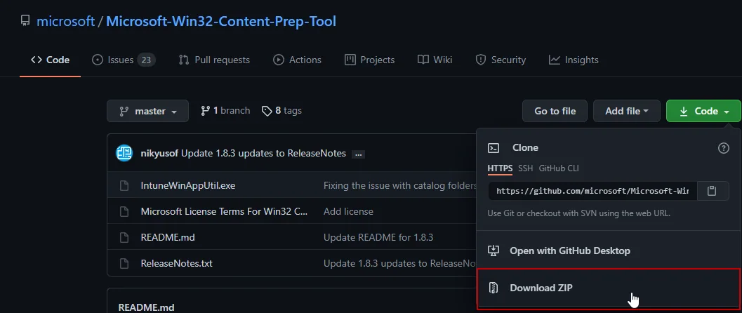 Eine Win32-App mit Intune bereitstellen (Cmtrace)