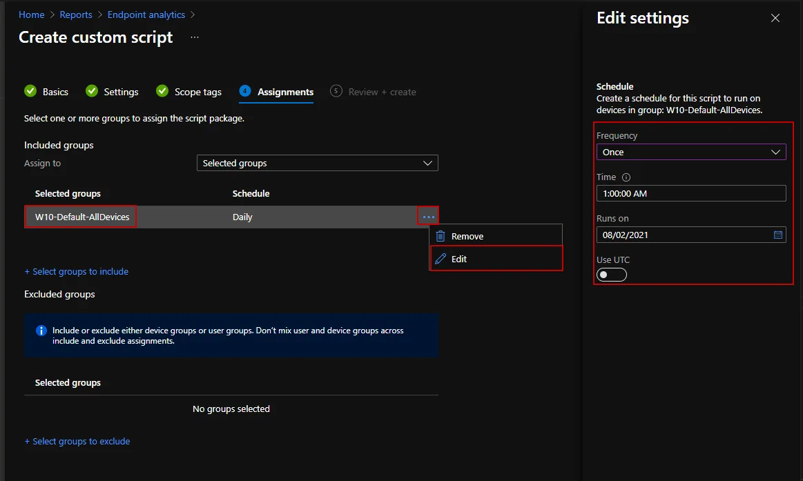 Windows 11 Taskleiste mit Intune links ausrichten