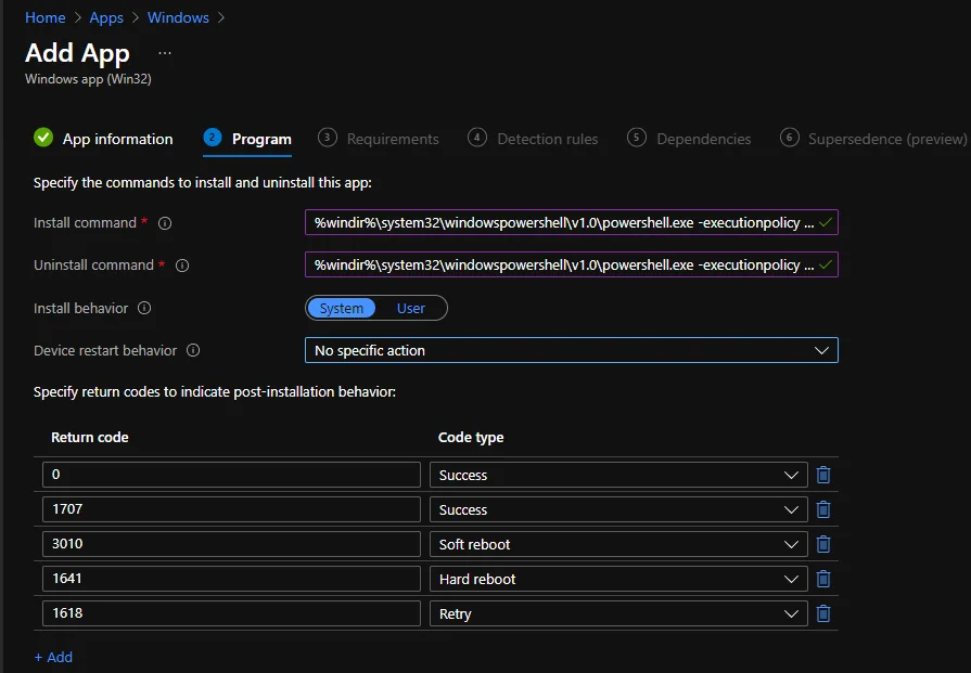 Eine Desktop-Verknüpfung zu einer Website mit Microsoft Intune erstellen