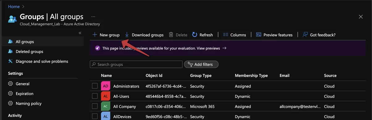 Windows 11 Geräte mit Intune gruppieren