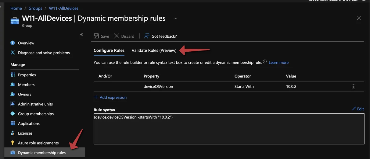 Windows 11 Geräte mit Intune gruppieren