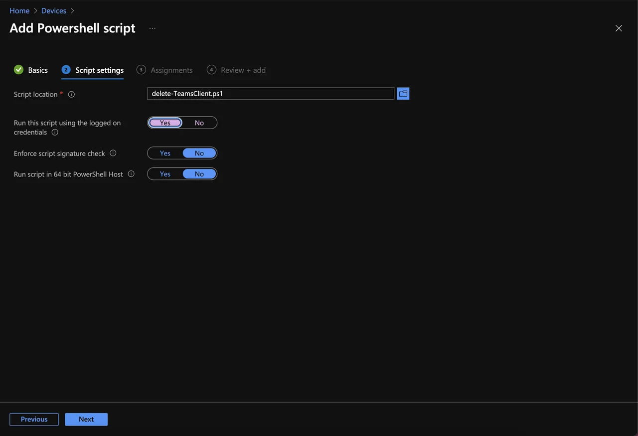 Vorinstallierte Teams-App in Windows 11 mit Intune entfernen