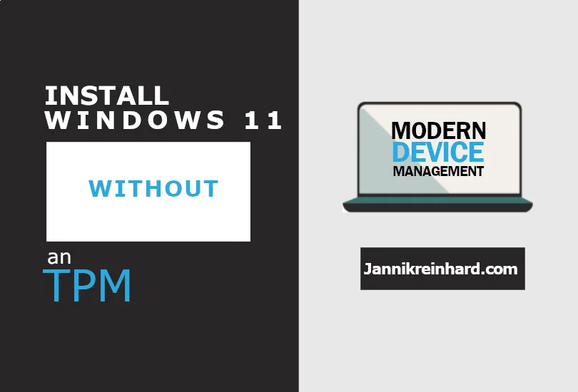 Windows 11 ohne TPM installieren