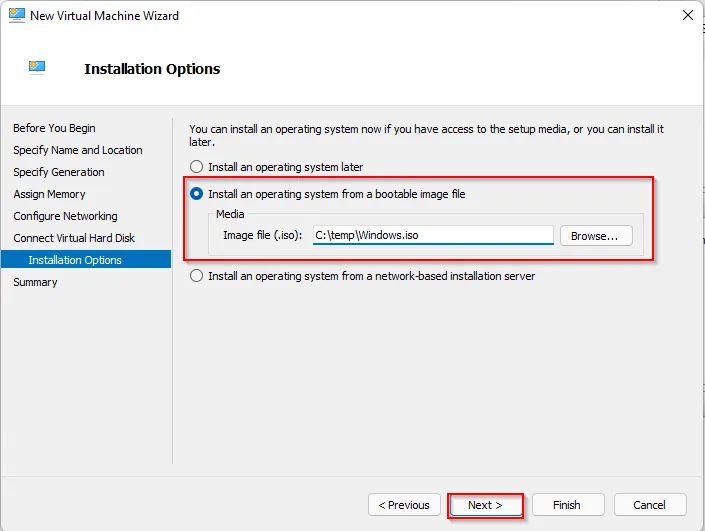 Eine Windows 11 Hyper-V VM erstellen: Schritt-für-Schritt-Anleitung