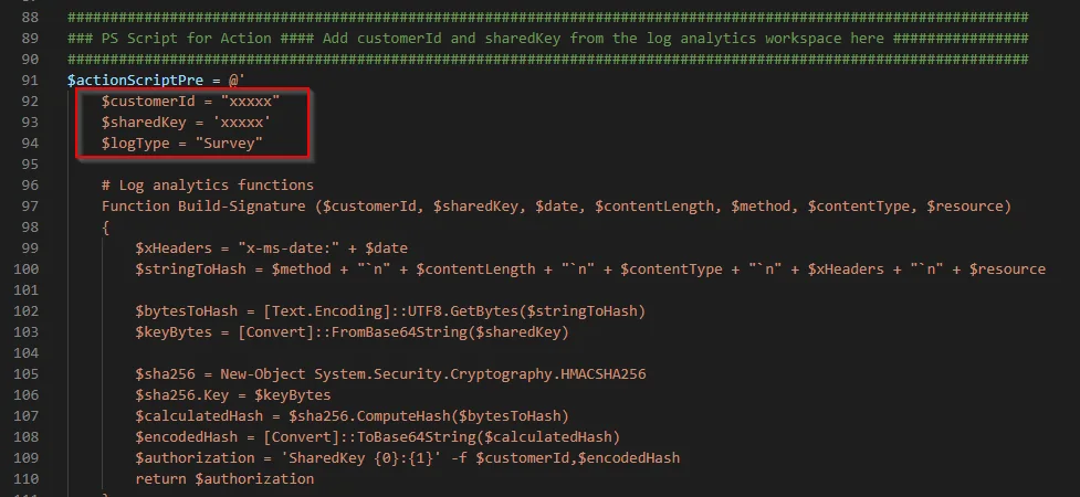 Toast-Benachrichtigungsantworten in Azure Log Analytics protokollieren