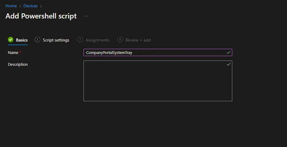 Company Portal System Tray Icon