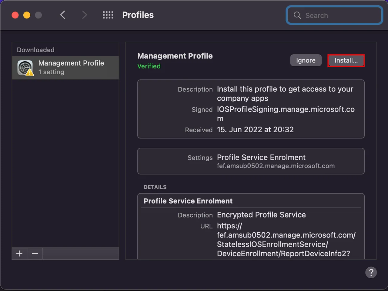 macOS-Geräte mit Microsoft Intune verwalten und registrieren