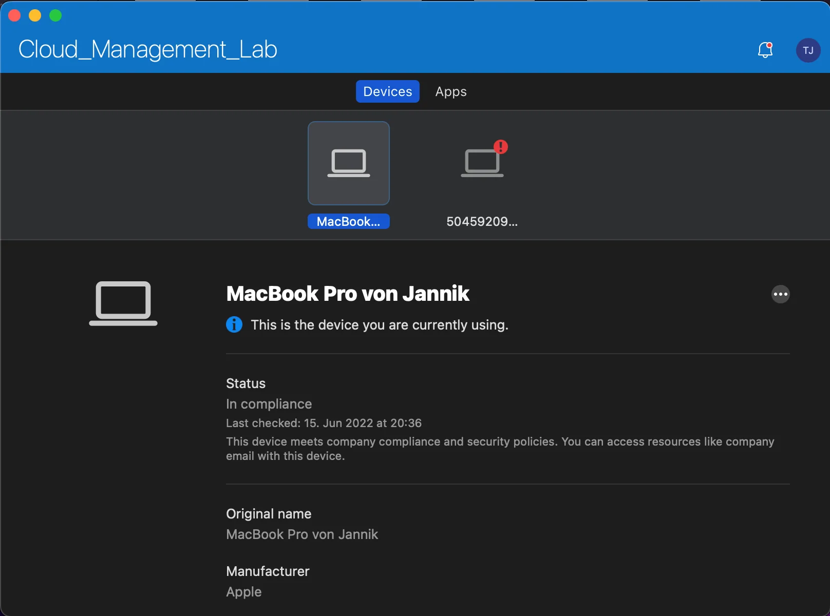 macOS-Geräte mit Microsoft Intune verwalten und registrieren