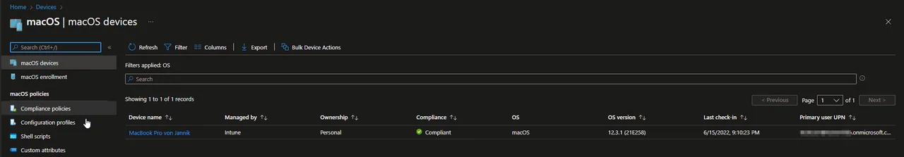 macOS-Geräte mit Microsoft Intune verwalten und registrieren