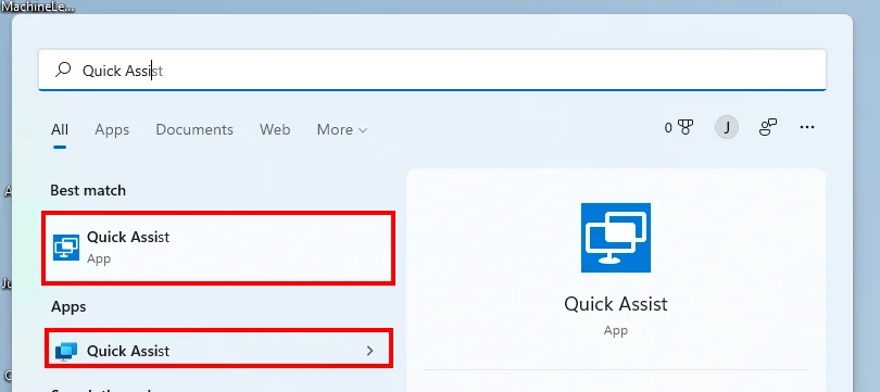 Quick Assist mit Intune aktualisieren