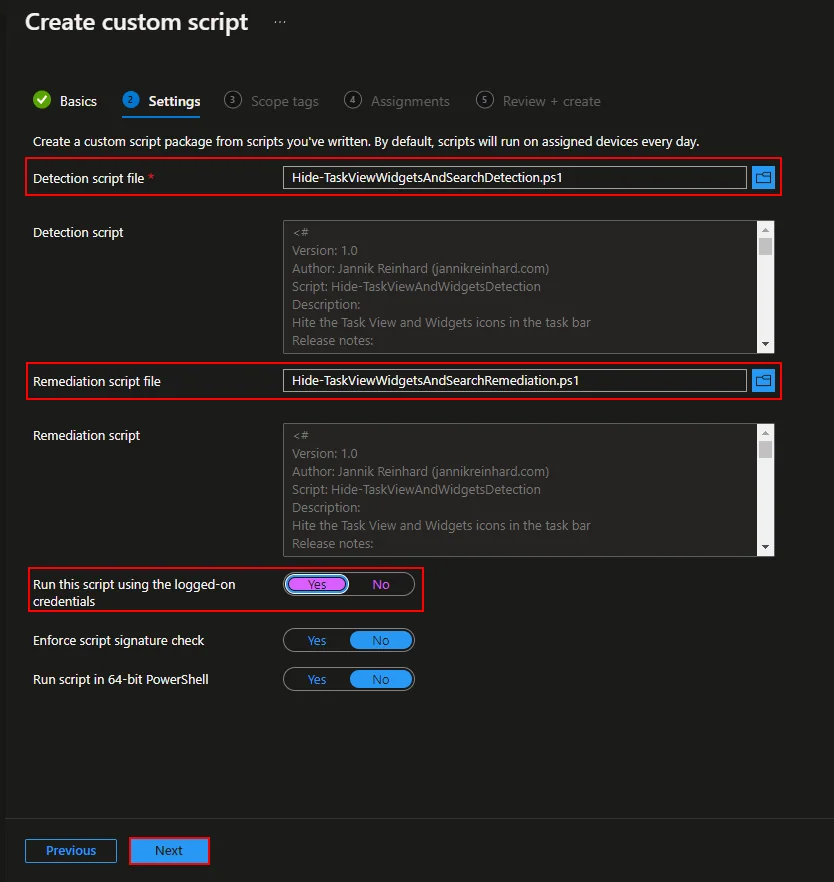 Windows 11 aufräumen: Taskansicht, Widgets und Suche mit Intune ausblenden