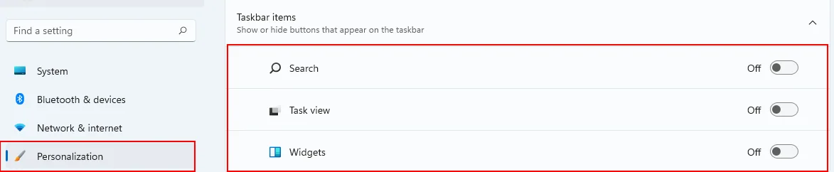 Windows 11 aufräumen: Taskansicht, Widgets und Suche mit Intune ausblenden