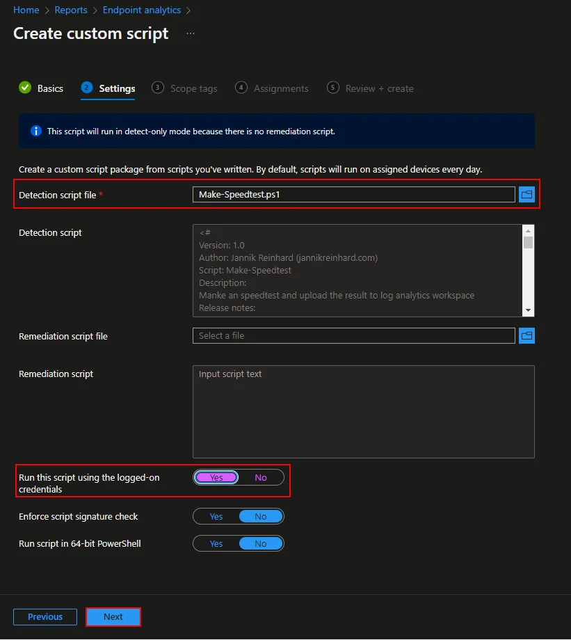 Langsame Internet-Breakouts mit Endpoint Analytics erkennen