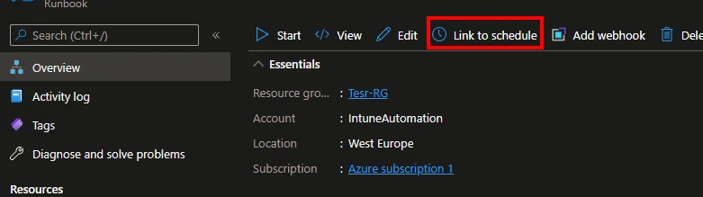 Intune-App-Zuweisungsgruppen mit Azure Runbooks automatisieren