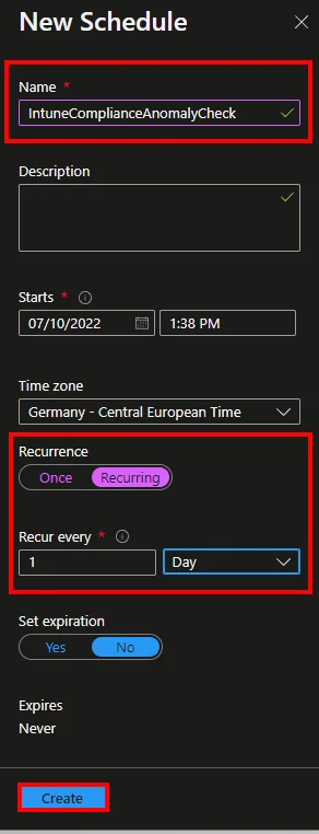 Anomalien in deiner Intune-Umgebung mit Azure Cognitive Services erkennen – Teil 1 Gerätekonformität