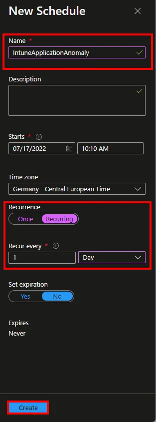 Intune-Anomalien bei App-Installationen mit Azure AI erkennen