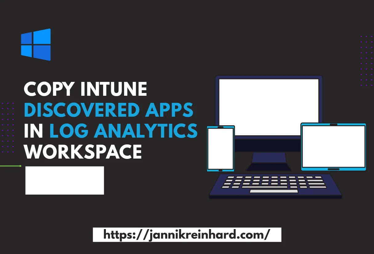 Discovered Apps in Log Analytics kopieren