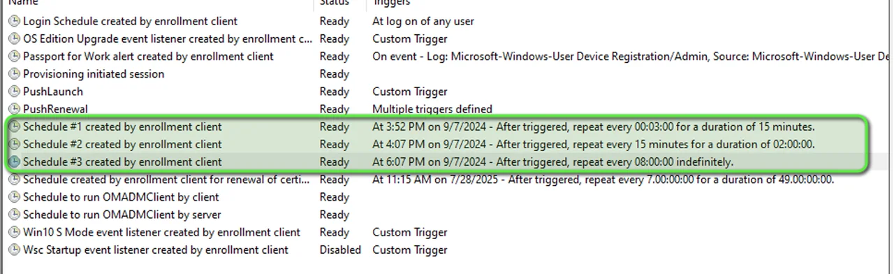 Intune Management Extension Prozessübersichtsdiagramm