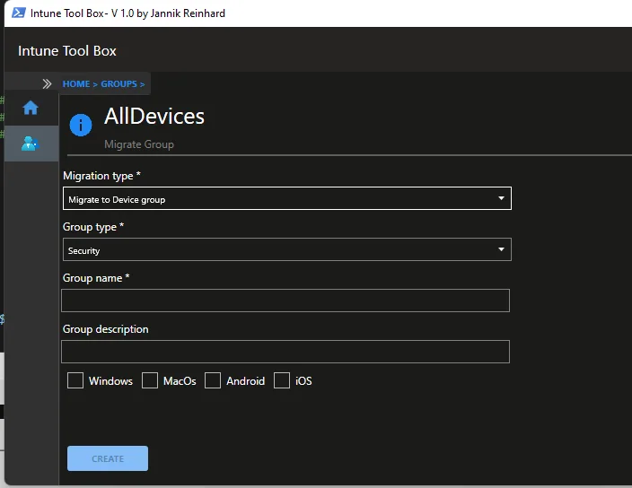 Intune Tool Box – Nachbau von Intune in PowerShell