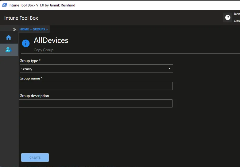 Intune Tool Box – Nachbau von Intune in PowerShell