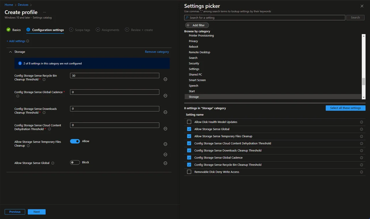 Endpoint Analytics nutzen, um den Datenträger aufzuräumen