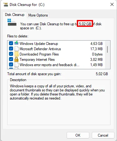 Endpoint Analytics nutzen, um den Datenträger aufzuräumen