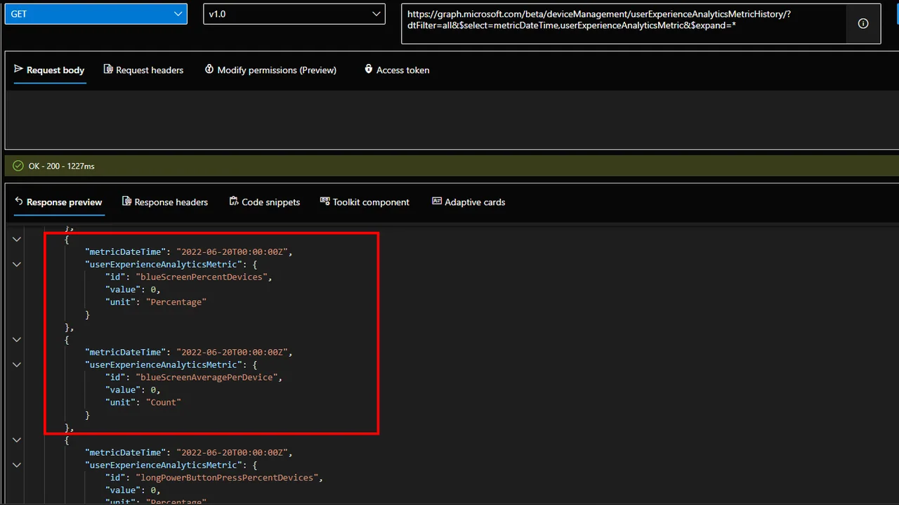 Anomalien in deiner Intune-Umgebung mit Azure Cognitive Services erkennen – Teil 3 Bluescreen of dea
