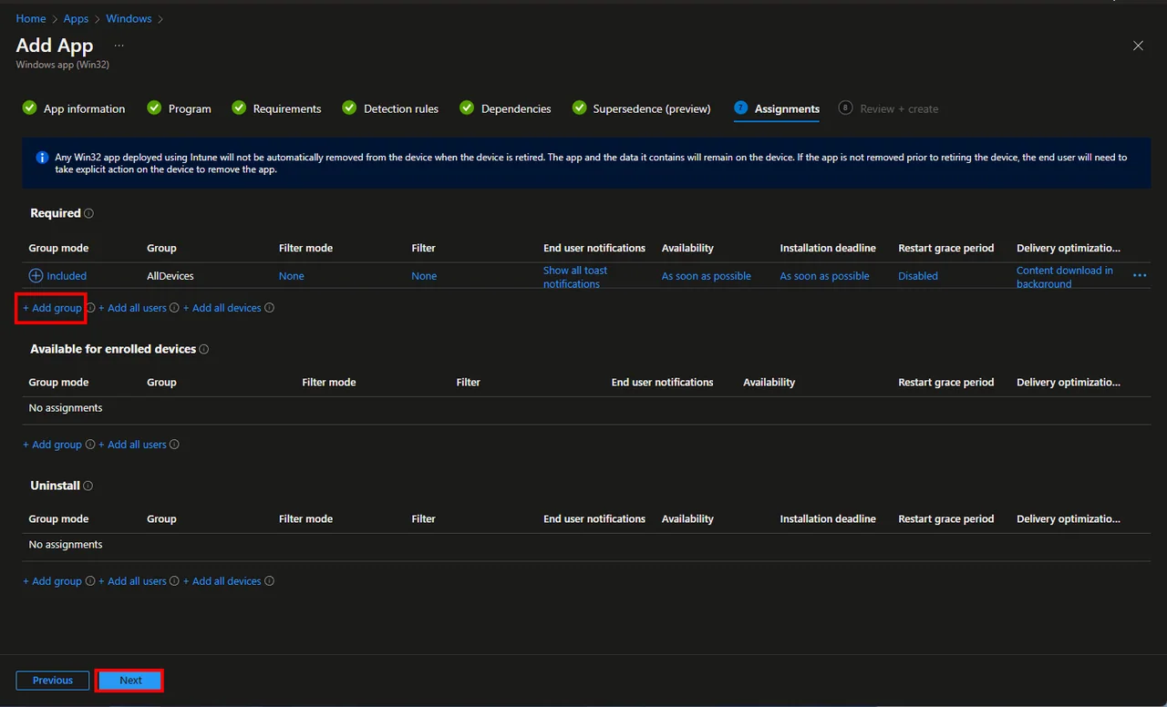 Company Portal System Tray Icon: Neue Intune-Funktionen