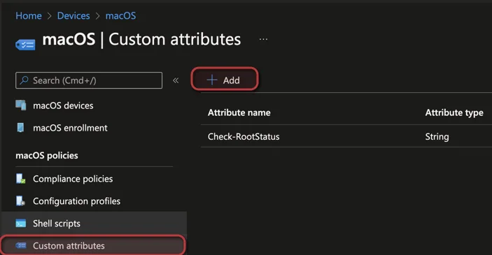 macOS Custom Attributes in Intune verwenden