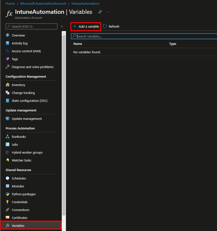 Intune-App-Zuweisungsgruppen mit Azure Runbooks automatisieren