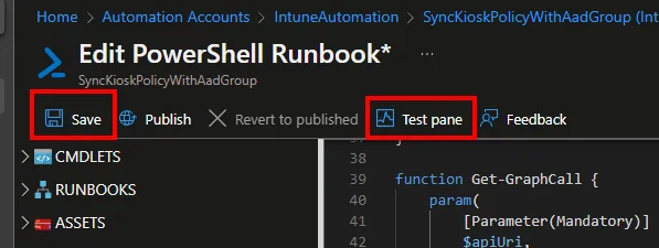 Sync Azure AD Group with Kiosk Config Profile