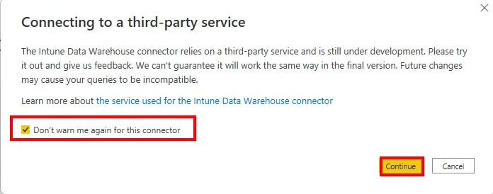 PowerBi-Dashboard auf Basis des Intune Data Warehouse erstellen
