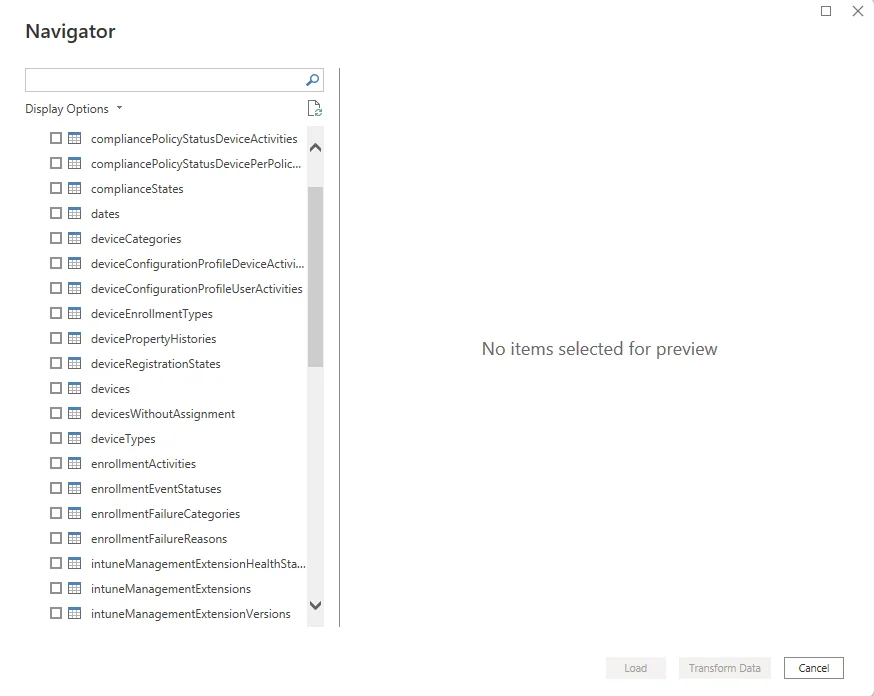 PowerBi-Dashboard auf Basis des Intune Data Warehouse erstellen