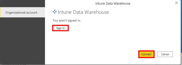 PowerBi-Dashboard auf Basis des Intune Data Warehouse erstellen