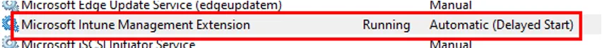 Intune Management Extension Workflow-Übersichtsdiagramm