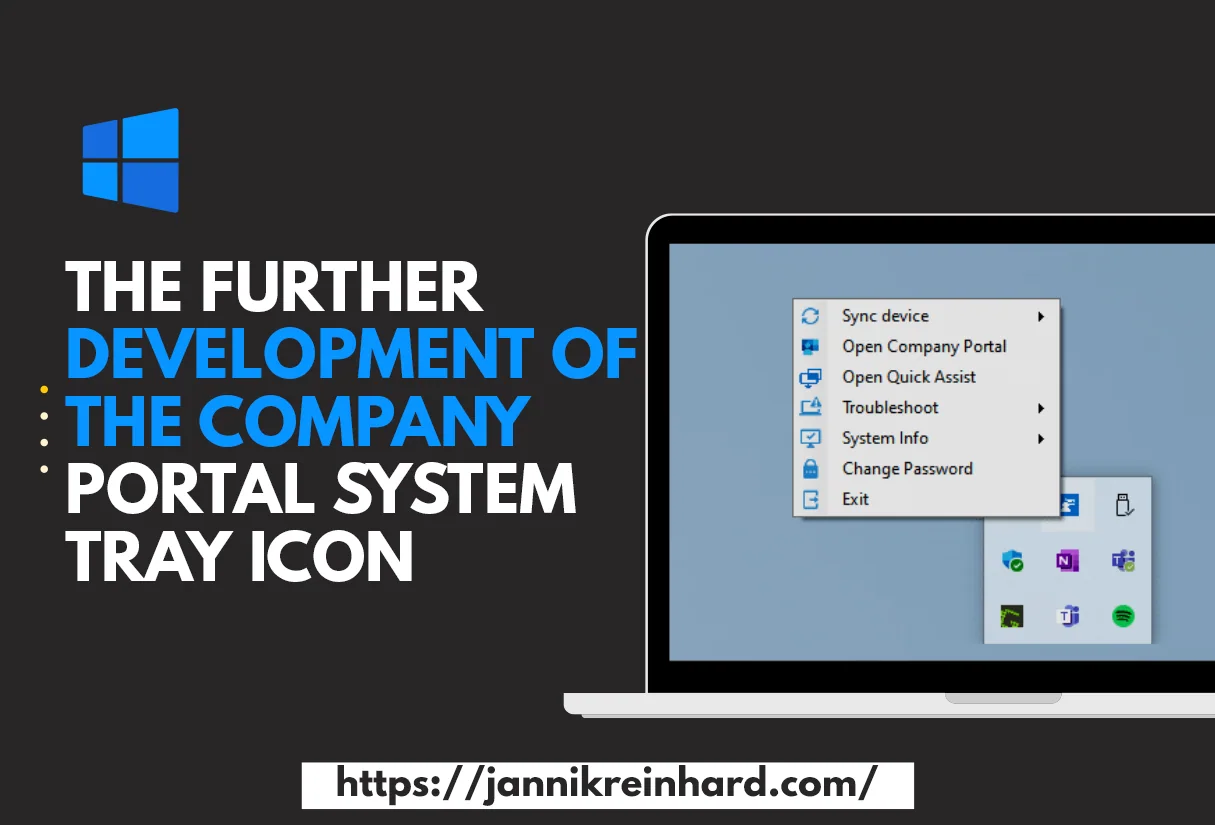 Intune-Tool im Systemtray: Neue Company-Portal-Funktionen