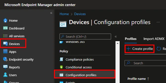 Benutzerdefinierte ADMX/ADML in Intune importieren