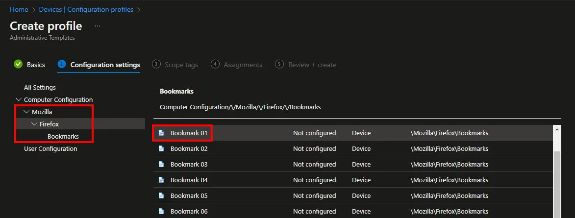 Benutzerdefinierte ADMX/ADML in Intune importieren