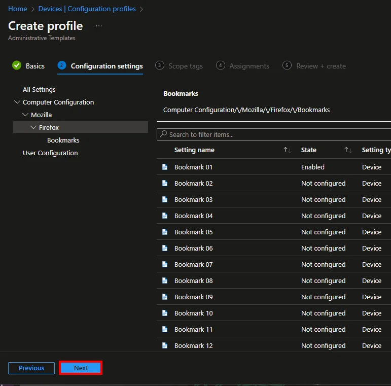 Benutzerdefinierte ADMX/ADML in Intune importieren