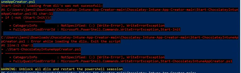 Vorstellung des Intune App Creator mit Hilfe von Chocolatey