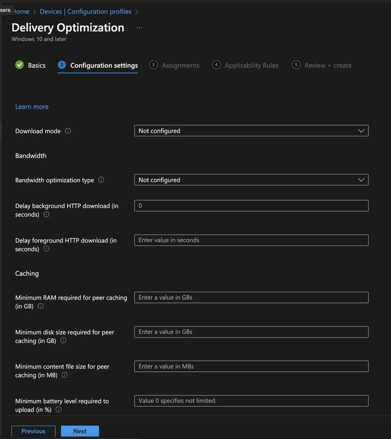 Deep Dive in die Delivery Optimization