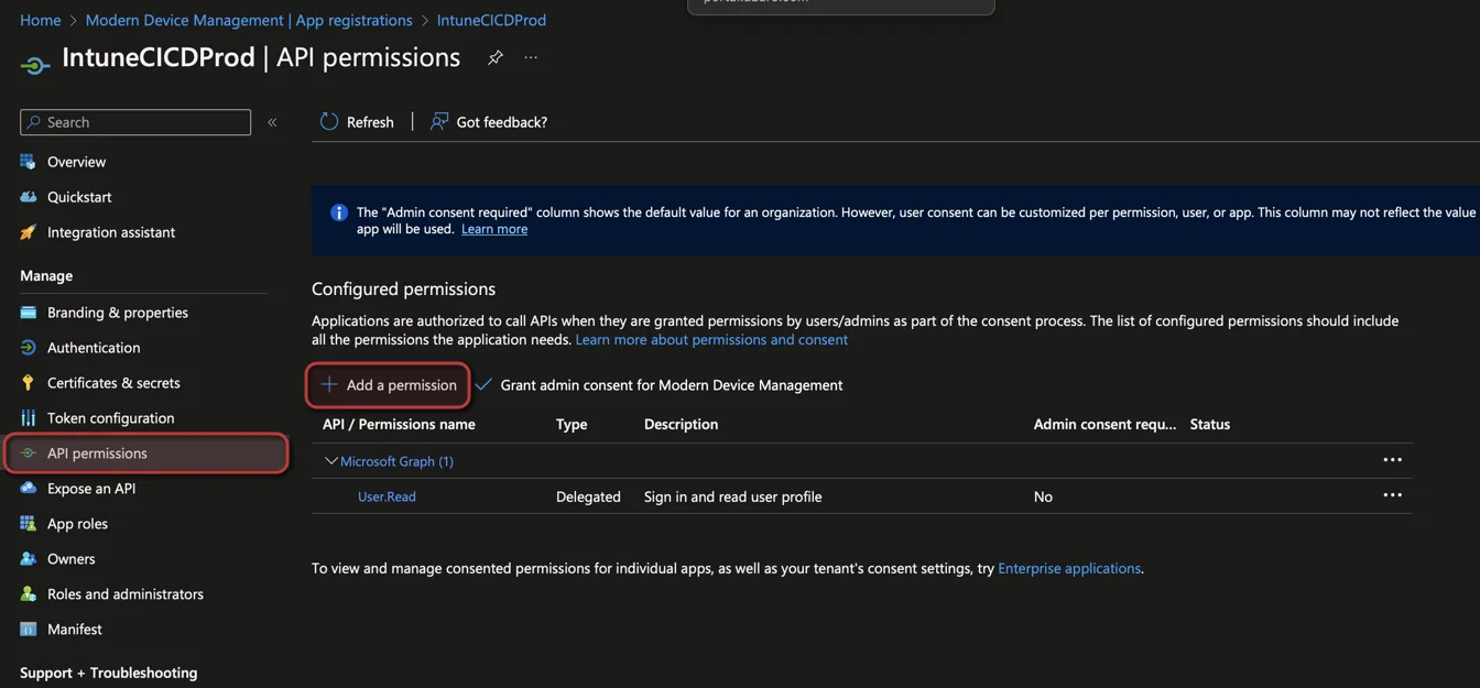 Intune DevOps Pipeline überträgt Konfigurationen zwischen Tenants