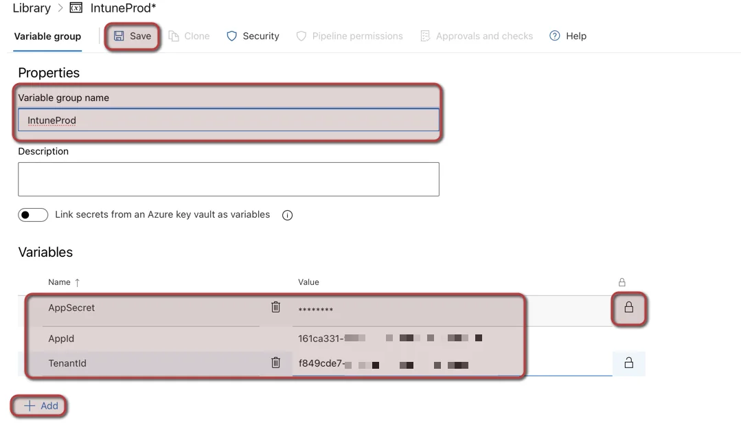 Intune DevOps Pipeline: Objekte vom Dev- in den Prod-Tenant verschieben