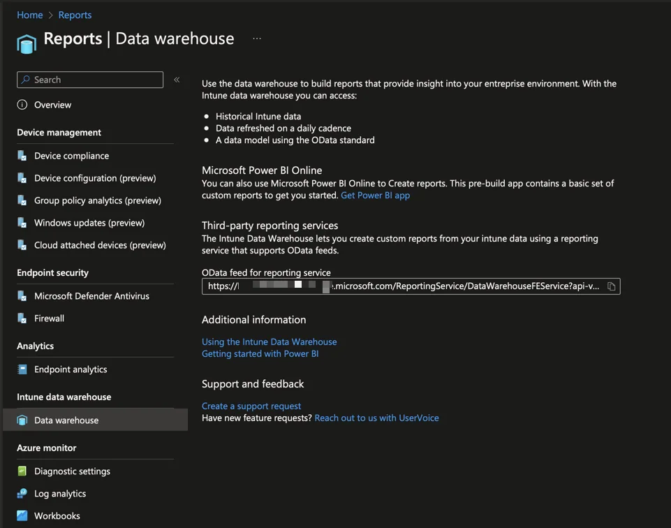 Microsoft Intune Analytics: Reports, Endpoint Analytics & BI