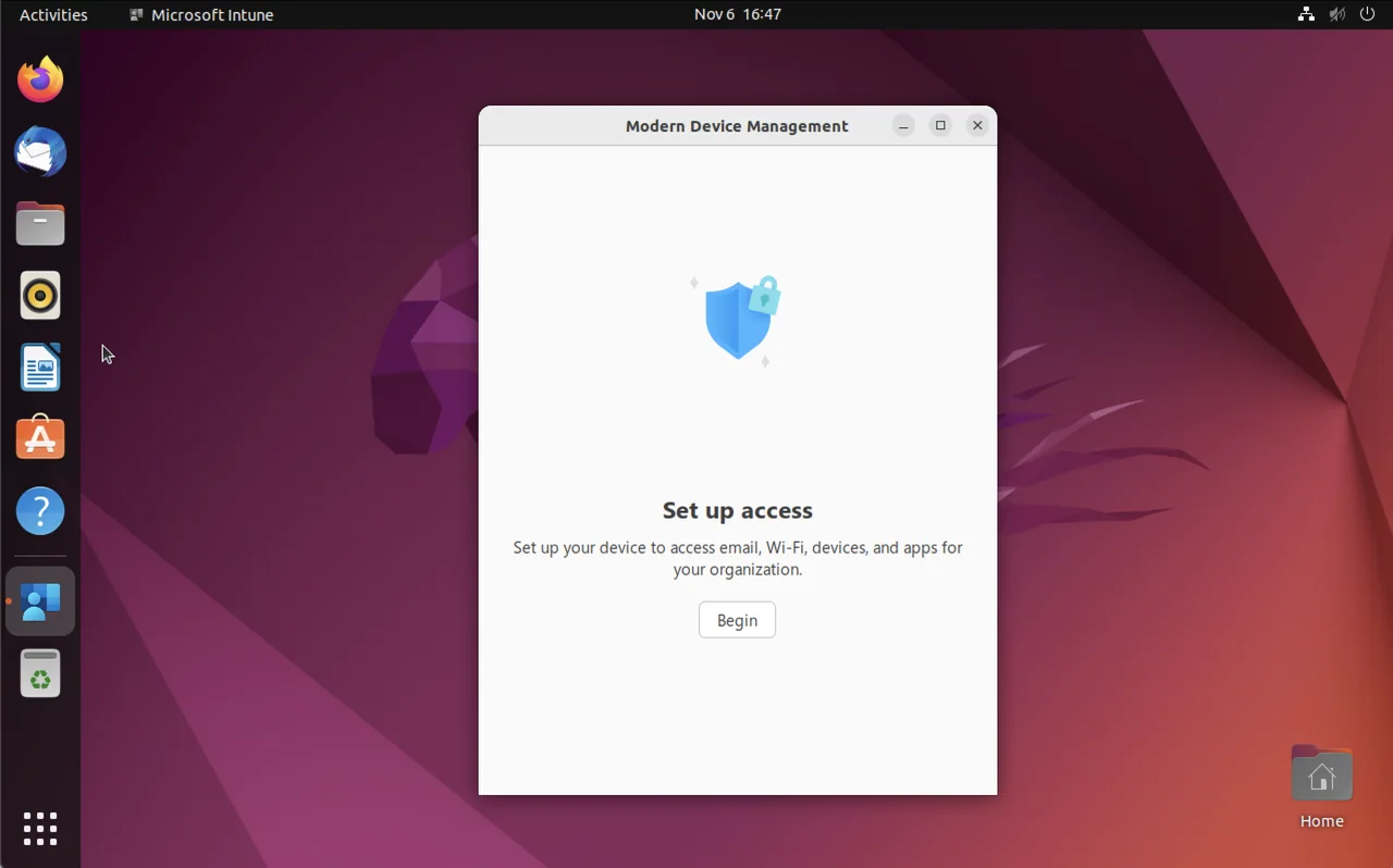 So registrierst du ein Ubuntu-Gerät in Intune