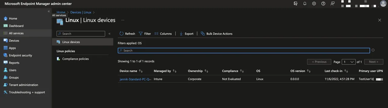 So registrierst du ein Ubuntu-Gerät in Intune