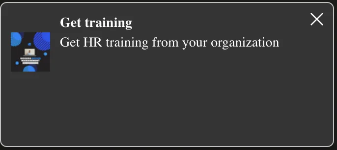 So richtest du Organizational Messages ein