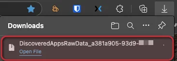 Intune-Massenexport mit der Graph Report API